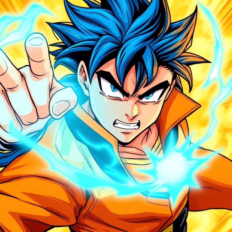 Anime Hero AI portrait
