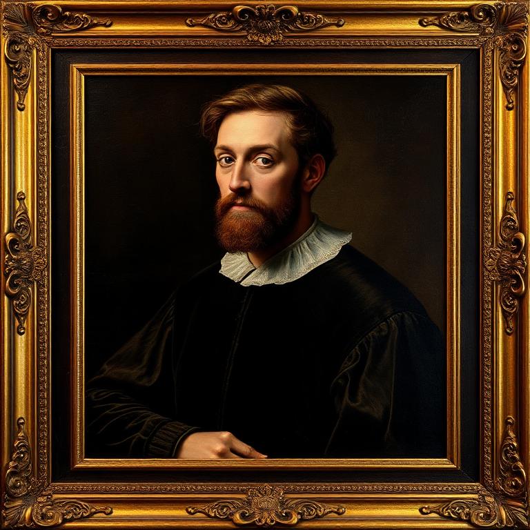 Renaissance Oil Painting AI portrait example — Viral Now